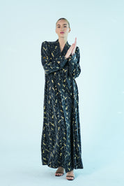 S05 - Saaib Abaya-custom abayas, luxury abayas, elegant abayas, modest fashion, bespoke abayas, handmade abayas, Qatar fashion