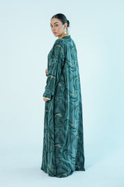 S03 - Saaib Abaya-custom abayas, luxury abayas, elegant abayas, modest fashion, bespoke abayas, handmade abayas, Qatar fashion
