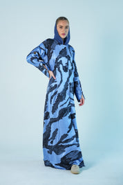 S015 - Saaib Abaya-custom abayas, luxury abayas, elegant abayas, modest fashion, bespoke abayas, handmade abayas, Qatar fashion