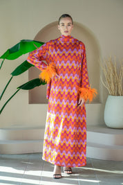 S025 - Saaib Abaya-custom abayas, luxury abayas, elegant abayas, modest fashion, bespoke abayas, handmade abayas, Qatar fashion